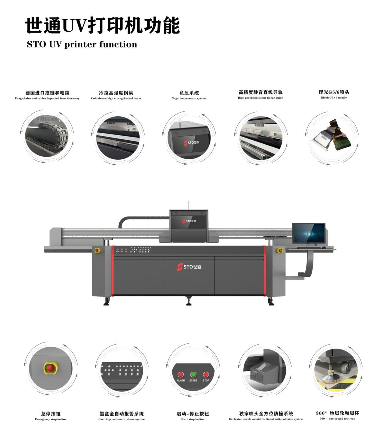 世通UV打印機應用領域有哪些？